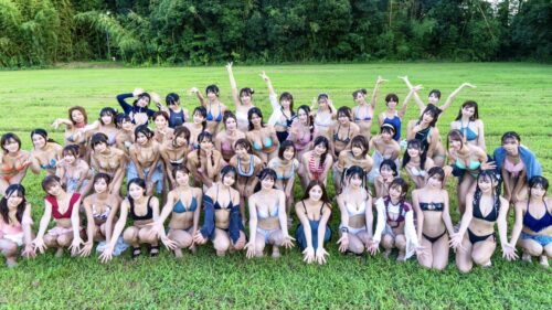 グラビアアイドルの集合写真